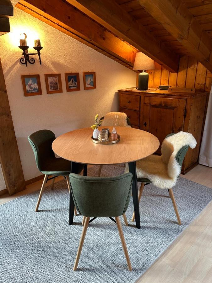 Dachwohnung Mit Charme Im Haus Luchre, Zermatt Extérieur photo